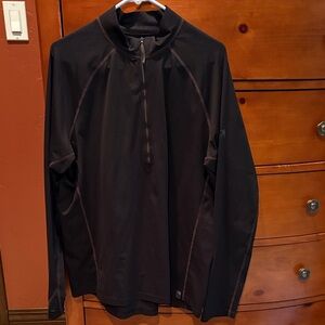 KUIU Peloton 118 Men's Black Quarter-Zip